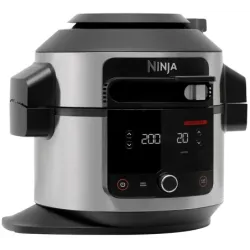 Мультиварка-скороварка-мультипіч Ninja Foodi SmartLid Multi Cooker OL550EU, пакування пошкоджене, товар цілий.